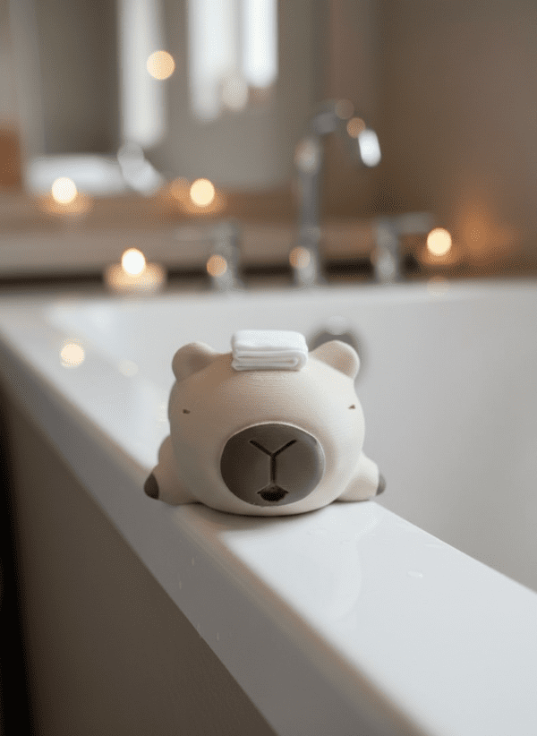 capybara with hole in the mouth