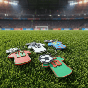 Custom Soccer/Football Shirt Keychain