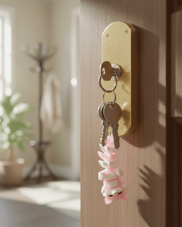 cute cat keychain