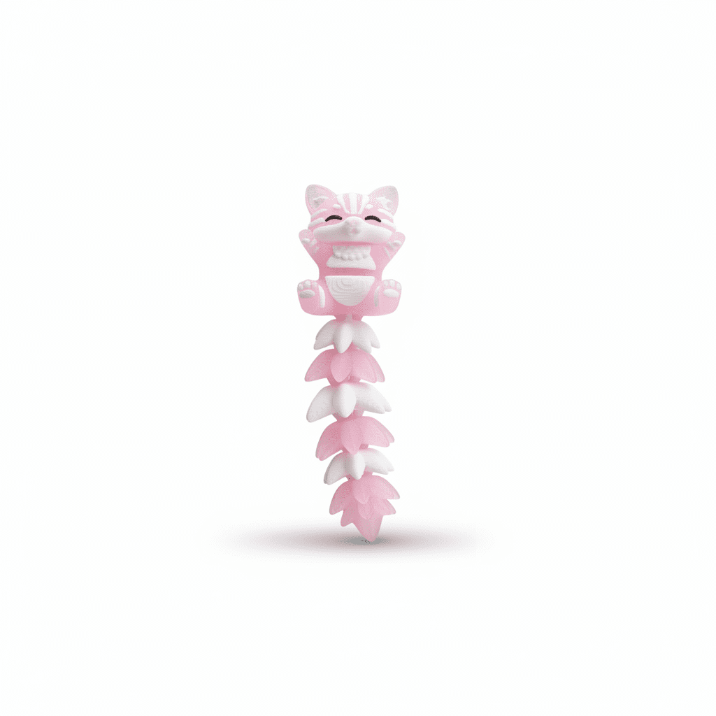 cute cat keychain