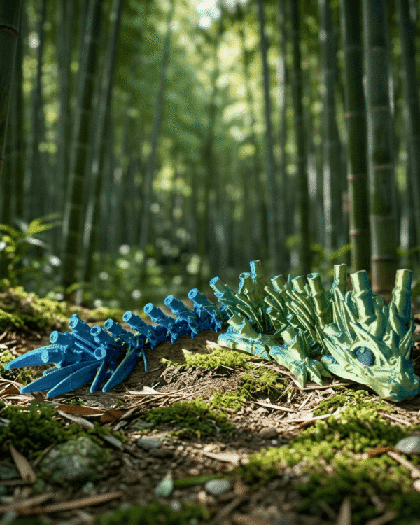 Articulated Bamboo Dragon