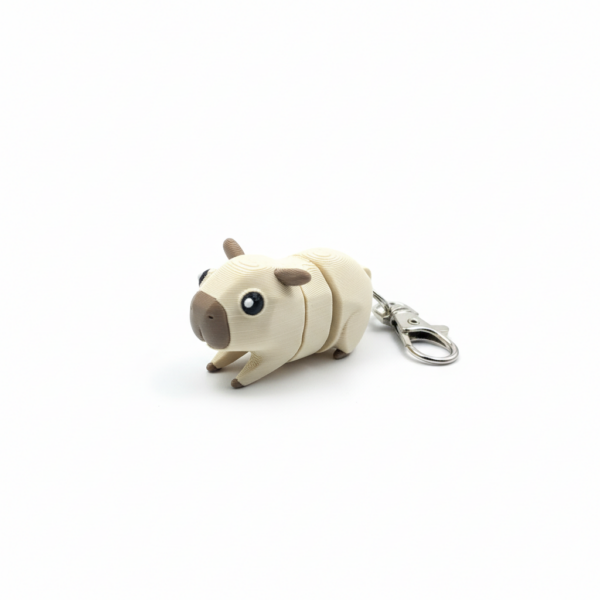 cute capybara keychain