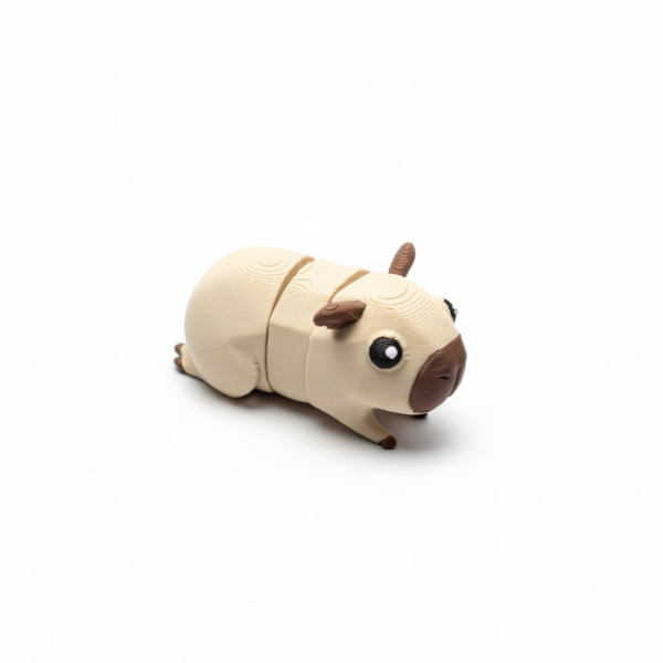 cute capybara keychain