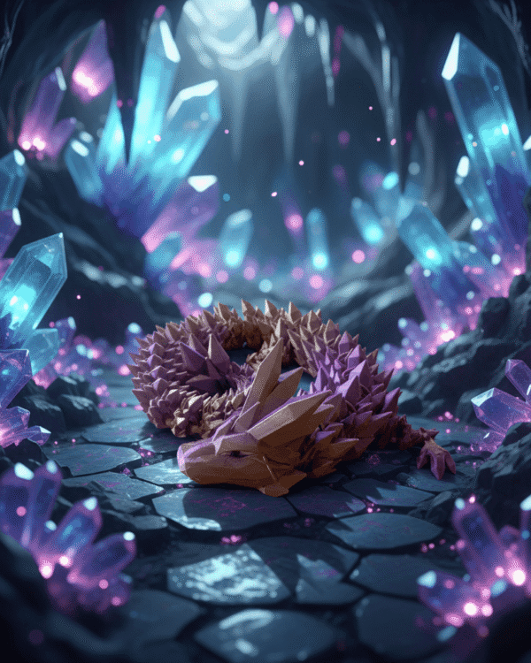 Articulated Crystal Dragon