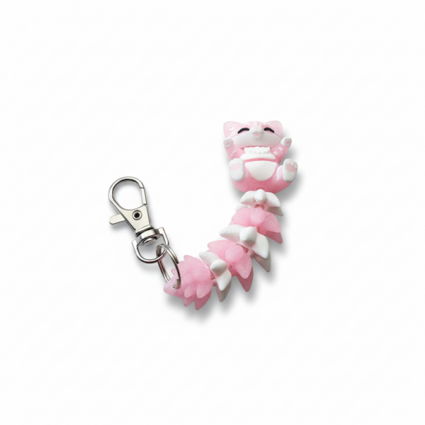 cute cat keychain
