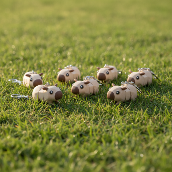 cute capybara keychain