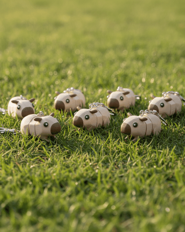 cute capybara keychain