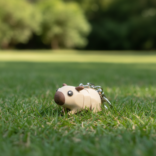 cute capybara keychain
